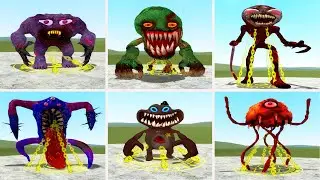 ALL CURSED GARTEN OF BANBAN  VS CRUCIFIX in Garry's Mod!?