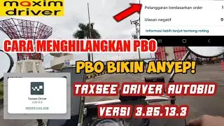 CARA MENGHILANG PELANGGARAN BERDASARKAN ORDER(POB),TAXSEE DRIVER AUTO KONFIRMASI VERSI 3.25.13.3