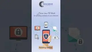 Learn how to check for pending updates on your devices quickly and efficiently! #shorts #techsupport