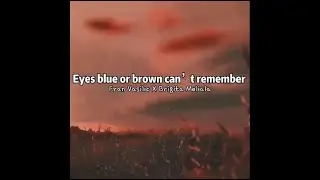 Eyes blue or brown can't remember [FranVasilic X Brigita Meliala]