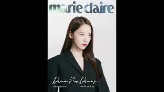 Yoona on Marie Claire Korea moving cover 1