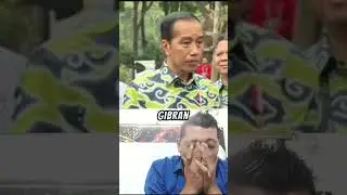 Salfok dengan baju batik Konoha Jokowi 