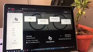 AO Decoration Website Development WP | Desktop Preview