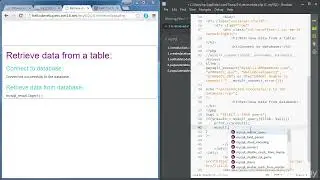 11  Activity Populate an HTML table using Database Data 1