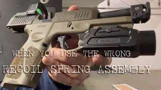 When the wrong RSA is used - Taurus G3 Tactical #bingbangboom see description