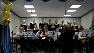 ОРНИ "Мелодия" - детский оркестр - «Танк-герой» (муз. В. Юдиной, сл. И. Бардина)