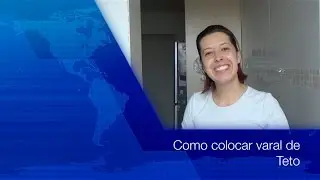 Como colocar varal de teto