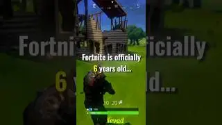 Fortnite was released 6 years ago today…