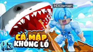 Mình bị CÁ MẬP ĂN THỊT?? Trở Thành NGƯỜI CHÈO THUYỀN Nhanh Nhất Trong 🦈Shark bite simulator | Roblox