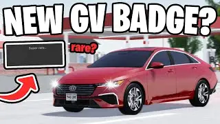 NEW SUPER RARE BADGE IN GREENVILLE?! - Roblox Greenville