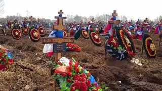 Потерь нет 🤣 Кладбище в рф. Тысячи погибших