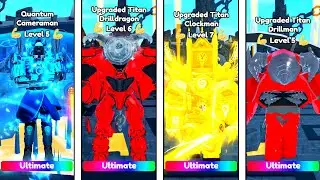 QUANTUM vs DRILLDRAGON vs CLOCKMAN vs DRILLMAN!🔥🤯 | Toilet Tower Defense