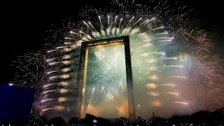 Dubai Frame Fireworks 2025
