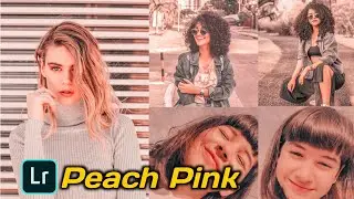 Tutorial Cara Edit Foto Filter Peach Pink | Lightroom Mobile