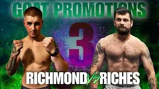 Ryan Riches vs Connor Richmond | THAI BOXING | GOAT PROMOTIONS 3
