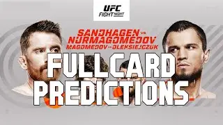 UFC Fight Night Sandhagen vs Nurmagomedov Full Card Prediction and Betting Breakdown!
