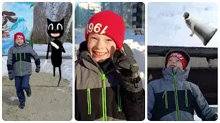 Siren Head, Granny, Cartoon Cat and SCP in real life / Compilation #shorts