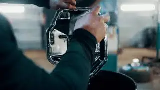 Чистка поддона ДВС Nissan