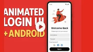 Stunning Android Login with Jetpack Compose + Animation | Travel App 