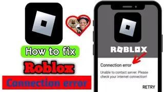 How to fix connection error in Roblox | Roblox connection error 2023 | connection error Roblox bug