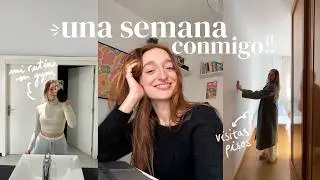 a week with me 👩🏽‍💻 visiting more apartments, looking for balance,