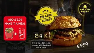 Digital display- Burger Menu