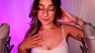 ASMR | Body Triggers & Soft Whispers 💕 (Skin Touching, Scratching, Hair Brushing, etc)