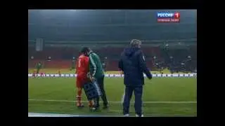 Россия-Азербайджан 16.10.2012 II тайм 45-55 минуты