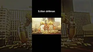 the old top of strongest characters in the skibidi toilet Series 