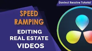 Speed Ramping Real Estate Footage in Davinci Resolve!