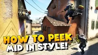 CS:GO - How To Peek Inferno Mid In Style!