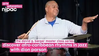 Berger Masterclass: Discover Afro-Caribbean Jazz with Dion Parson