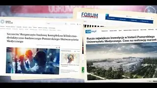 Budowa Kompleksu kliniczno-dydaktyczno-badawczego PUM. Stan na lipiec 2024
