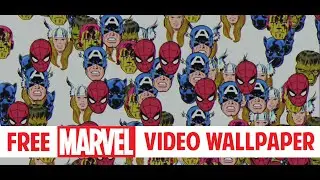 FREE Marvel Video Wallpaper (Spider-Man, Iron Man, Captain America, Black Panther, Hulk, Thor)