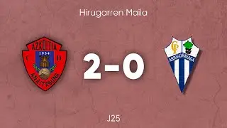 Anaitasuna 2-0 Padura (25  Jardunaldia)