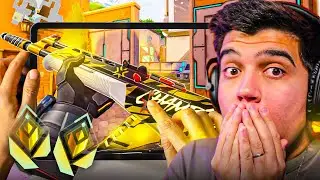 VALORANT MOBILE BUT RADIANT ELO (HANDCAM GAMEPLAY) | VALORANT Mobile (4 Fingers + Gyroscope)