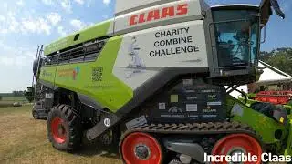 2023 Claas Lexion 8700 Terra Trac Cemos Automatic 12.4 Litre 6-Cyl Diesel Combine Harvester (549 HP)