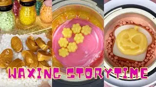 🌈✨ Satisfying Waxing Storytime ✨😲 