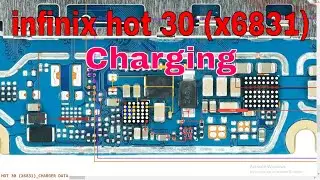 infinix hot 30 (x6831) Charging Problem Solution | Charging Battery Connector Jumper Ways