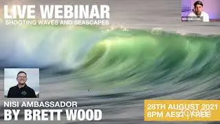Landscape Photography Webinar - Shooting Waves and Seascapes by Brett Wood