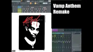 Playboi Carti -- Vamp Anthem Instrumental Remake FL Studio Tutorial (Free FLP)