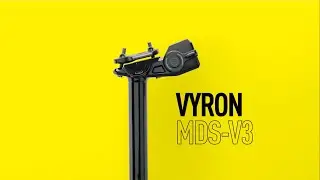 MAGURA VYRON MDS-V3 - No cable. No charging. Plug it in and get go. The wireless dropper seatpost.