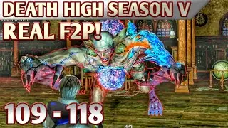 Floor 118 is a Nightmare?! - Death High Season 5 Floor 109-118 [F2P]