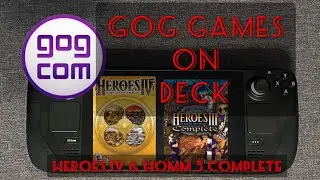 GOG games on steam deck | Heroes IV Complete & Heroes 3 Complete