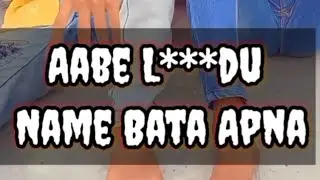 Abe Lodu Shayari 😂🤣🤣 gaali comedy video