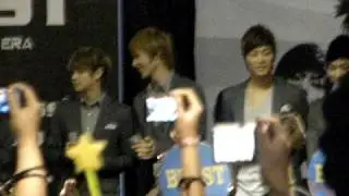 BEAST fansign Greeting