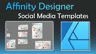 Social Media Image Size Templates using Affinity Designer - Thoughts?