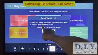 Samsung TV Smart Hub Reset | SMART TV CARE
