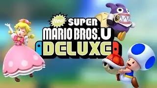 New Super Mario Bros U Deluxe But We Suck (World 1)