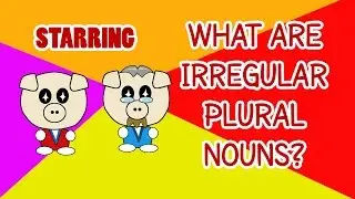 Grammar 101 - What are irregular plural nouns - Cartoon Style!